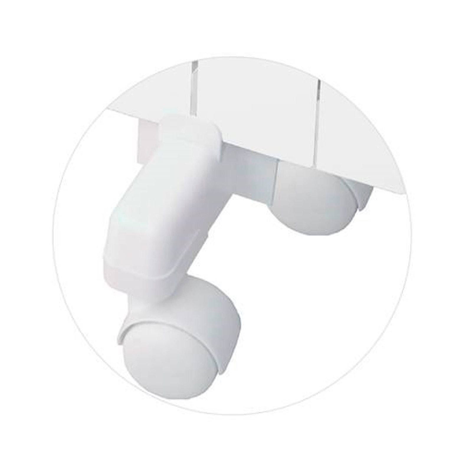 Juego 2 Ud. Base con rueda para emisor serie XFP