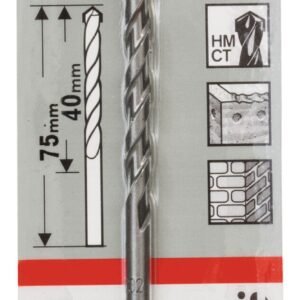 Pz.broca Bosch cyl-3 piedra 4x40x75