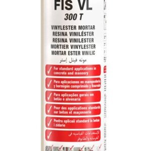 Cartucho anclaje quimico Fischer vinilester 539461 300 ml