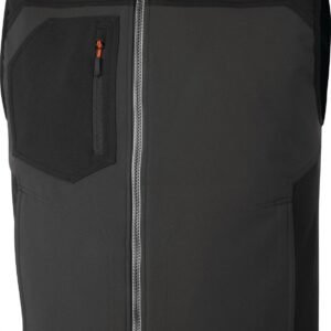 Pz.Deltaplus chaleco Softshell Holen gris/negro t.xxl