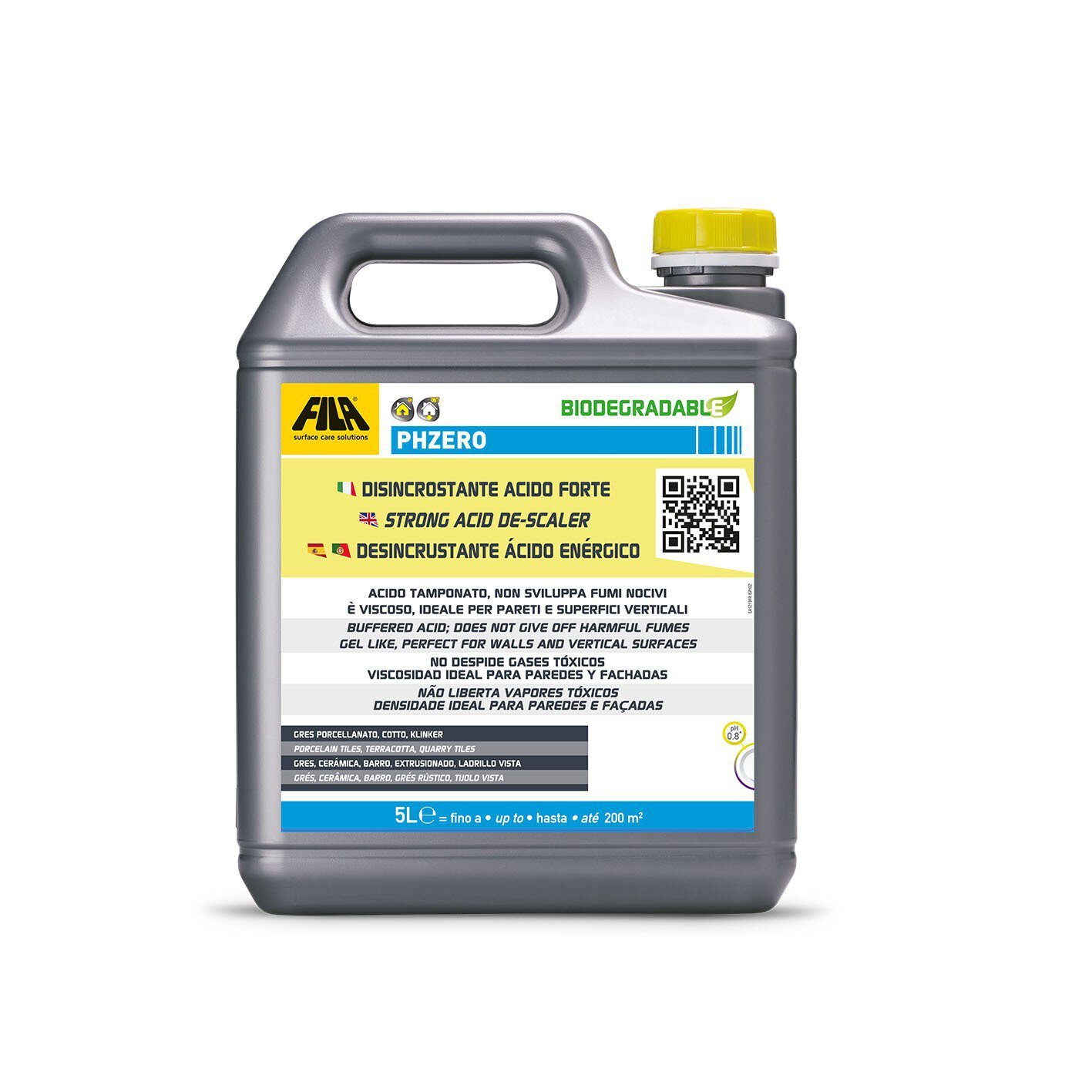 Bote (5l) Fila desincrustante Phzero