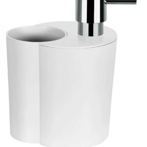 Pz. Spirella 10.18145 sunmoon dosificador+vaso blanco