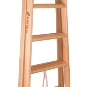 Pz. Valles escalera madera 5 peld.planos+conteras