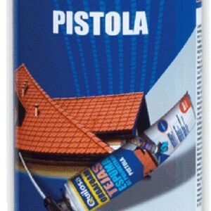 Cart.Quilosa espuma gris 650ml tejas orbafoam pistola