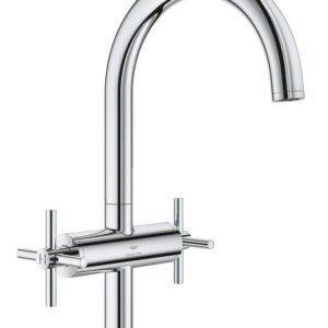 Grohe 21144000 atrio new monoblock de lavabo 1/2 l-size maneta en cruz