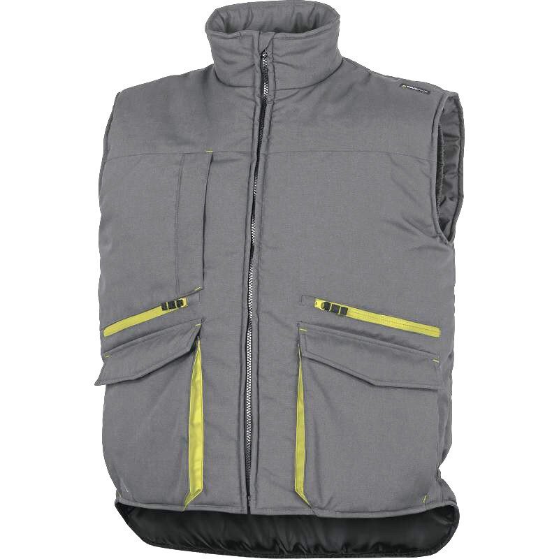 PZ.DELTAPLUS CHALECO SIERRA GRIS-VERDE T.M