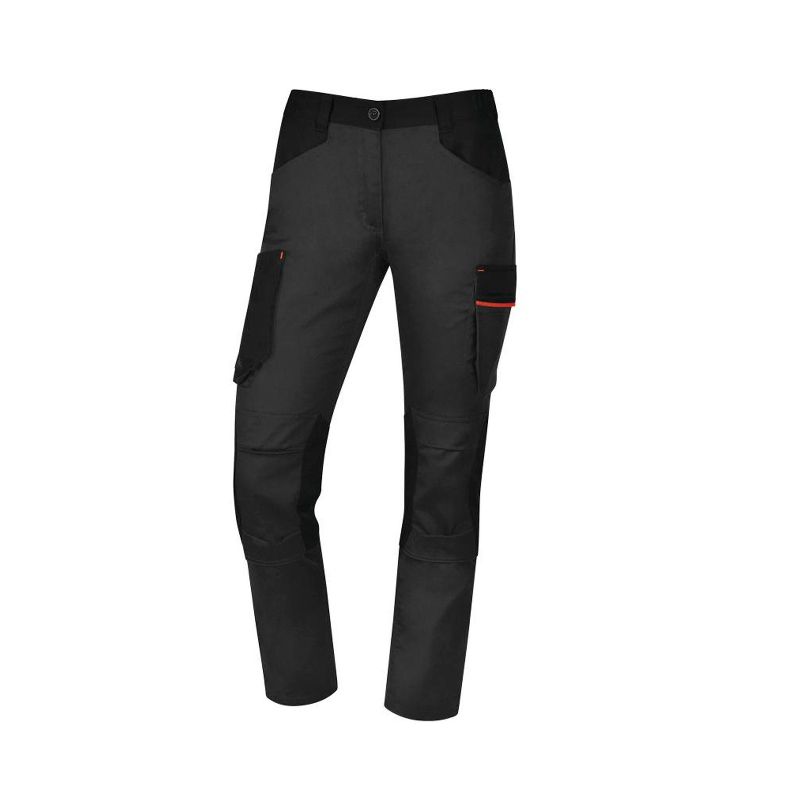 Pz. Deltaplus pantalon mujer Mach2  gris oscuro-naranja S