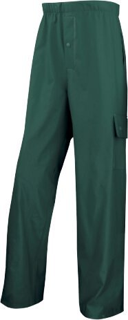 Pz. Deltaplus pantalón lluvia poliuretano 850 verde L