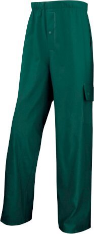 Pz. Deltaplus pantalón lluvia poliuretano 850 verde 3XL
