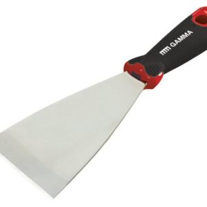 Pz. Gamma rascador espatula bimateria extra fuerte inox. 9 cm