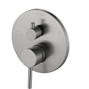 Grifo ducha Baho Acero empotrada 2 vias