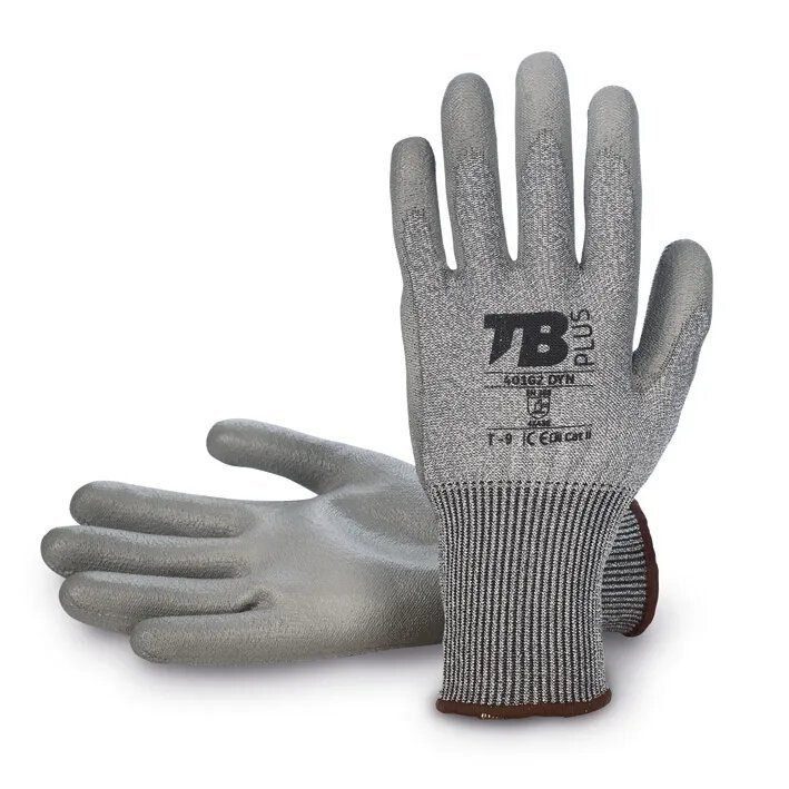 Pz. Guantes Tomas Bodero 401G2 DYN mecánico anticorte - talla 9