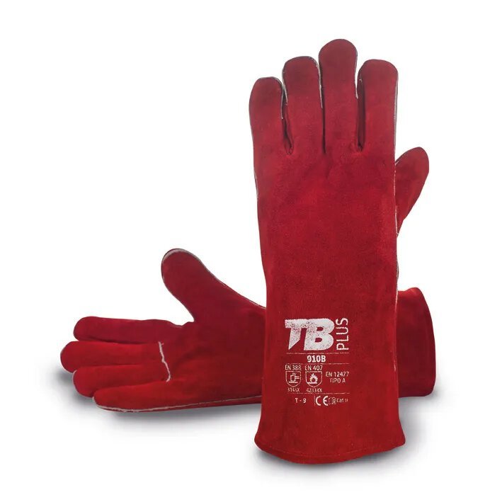 Pz. Guantes Tomas Bodero 910B soldador con protección térmica calor - talla 8