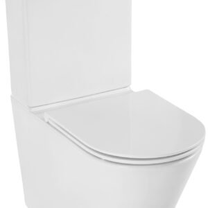 Kit Jacob delafon CUJAB122-00 Inodoro a suelo Rodin+ BTW alim inferiror