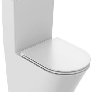 Kit Jacob delafon CEDAM120-00 Inodoro a suelo Rodin+ Compacto BTW alim inferiror