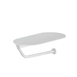 Portarrollos Baho Loops blanco mate