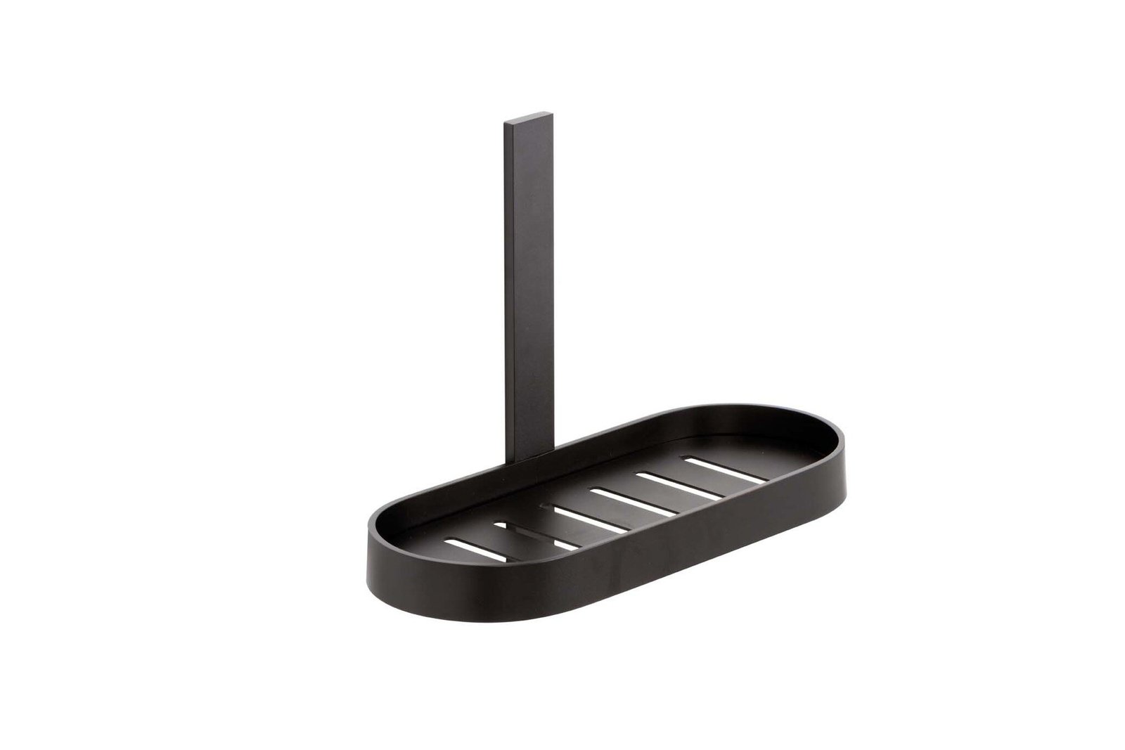 Jabonera para ducha Baho Loops negro mate