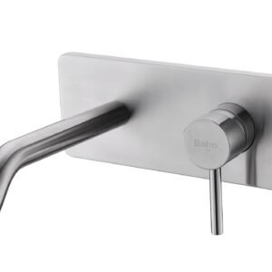 Grifo de lavabo Baho Acero empotrado