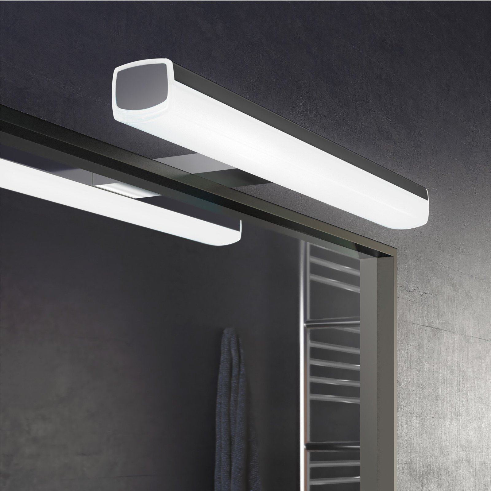 Aplique Baho Tempo II 30 cm cromo