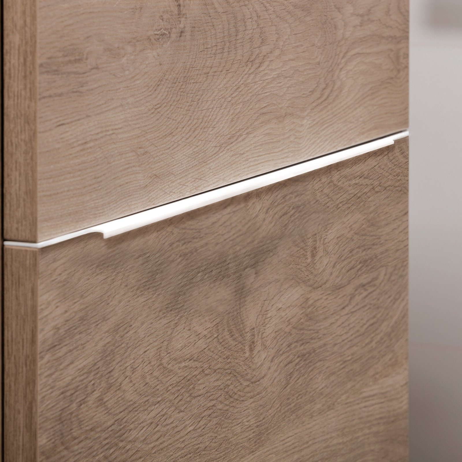 Tirador plus para mueble Baho Lucca blanco 40 cm