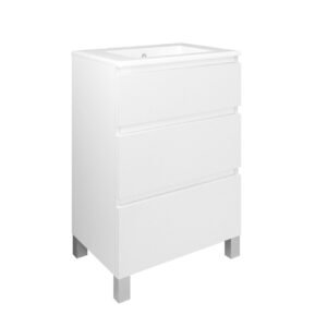 Mueble Baho Manning a suelo 60 fondo reducido blanco