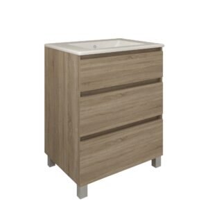 Mueble Baho Manning a suelo 70 roble cambrian