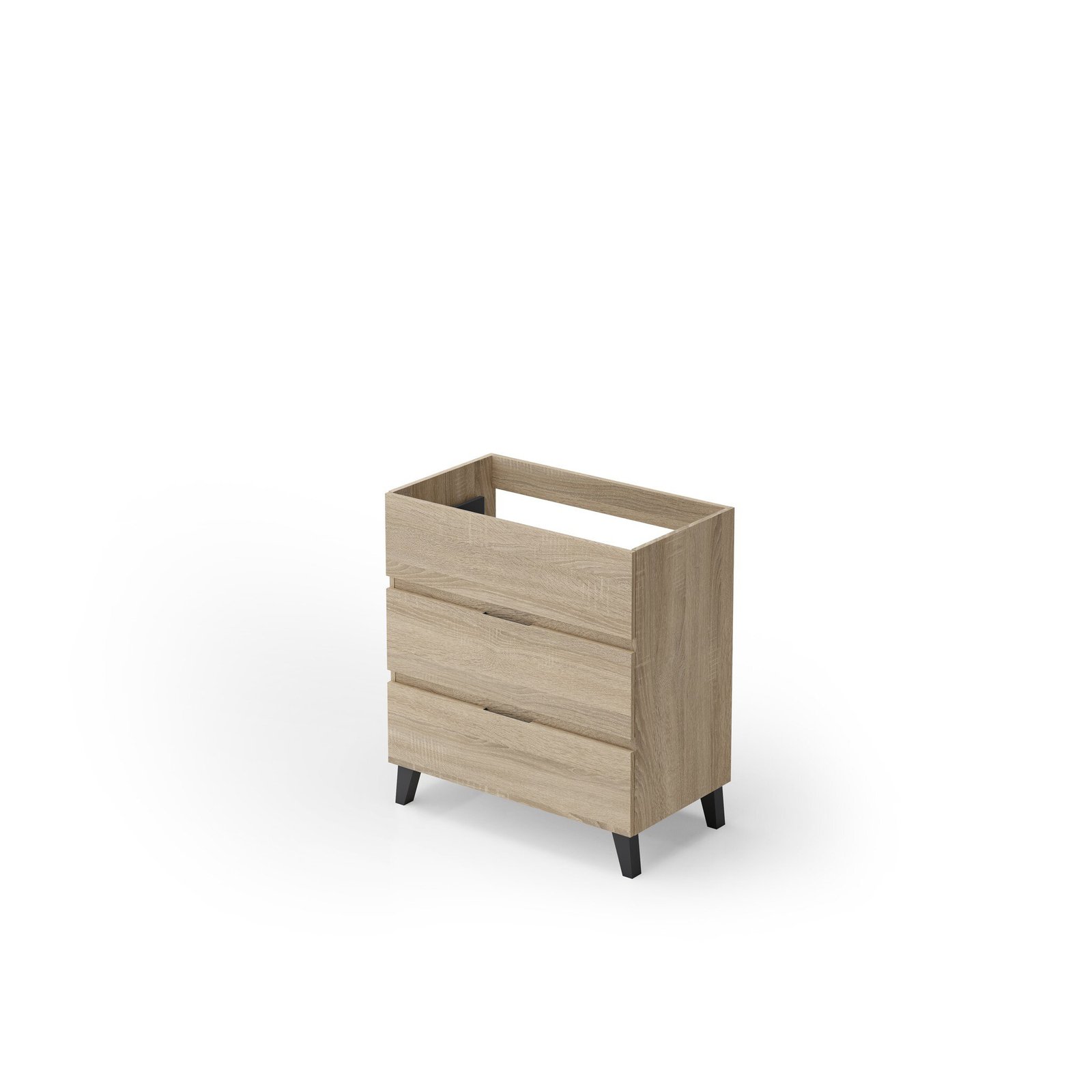 Mueble Baho Manning 3C a suelo 80 roble cambrian