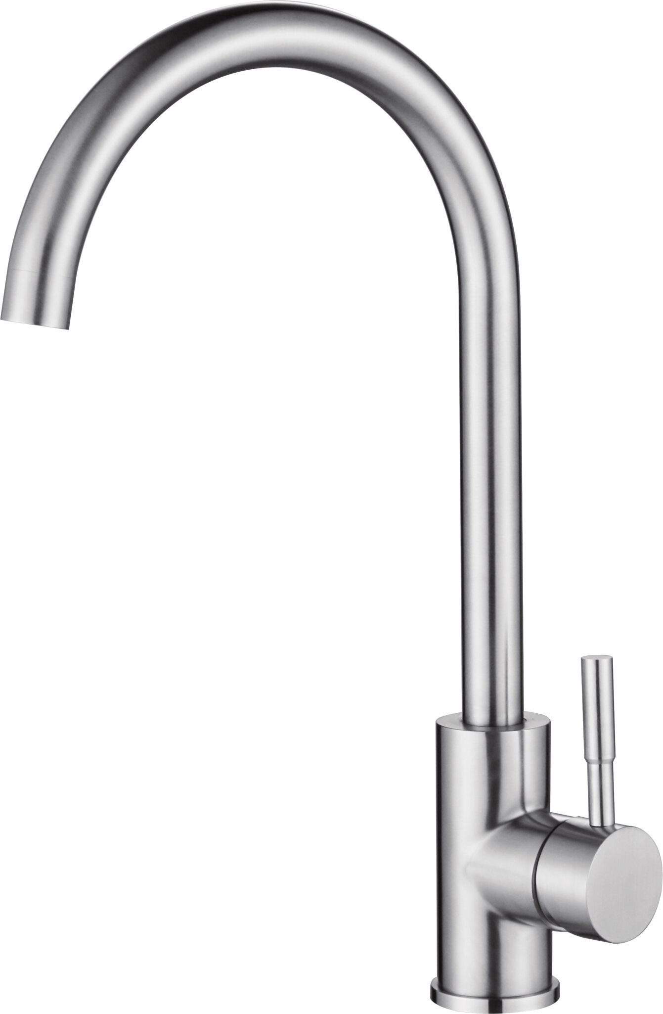 Grifo Cocina Baho Match Acero Inox mate