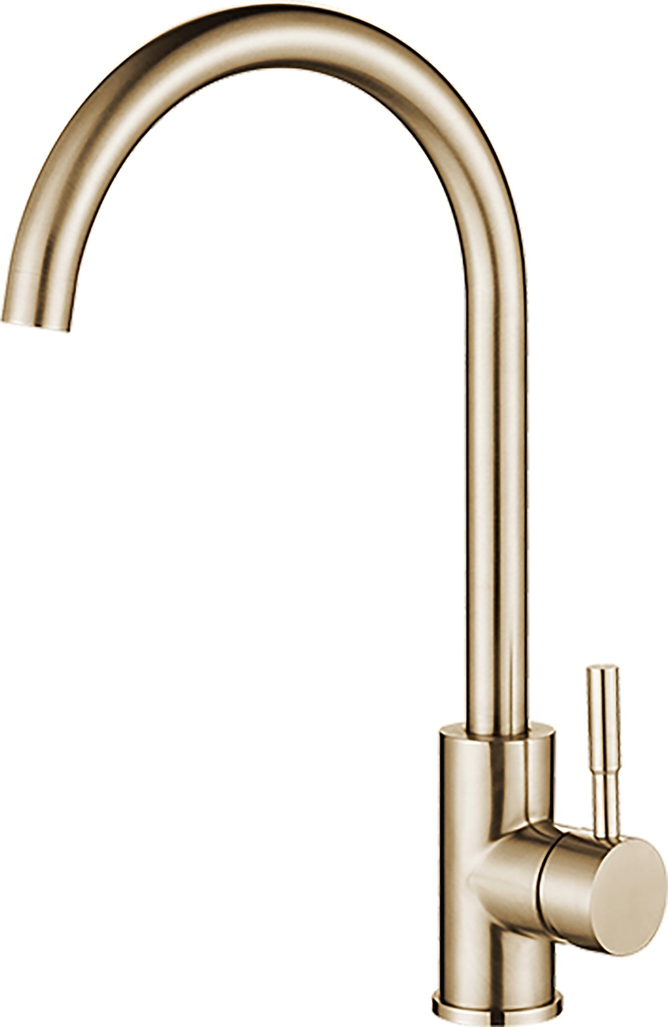 Grifo de cocina Baho Match oro cepillado