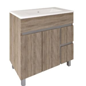 Mueble Baho Matty a suelo 80x45 roble cambrian