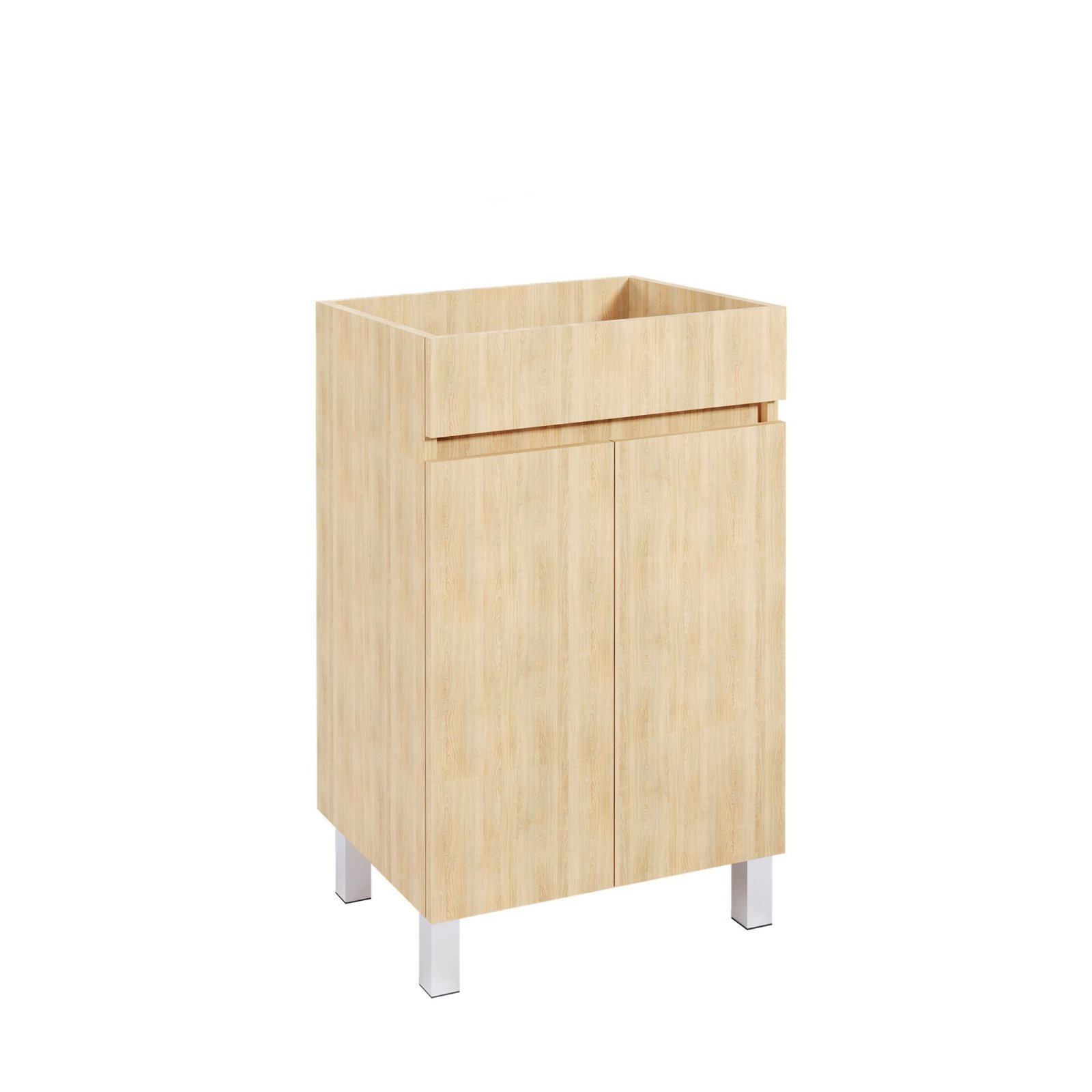 Mueble Baho Matty a suelo 50 fondo reducido 2P Fresno