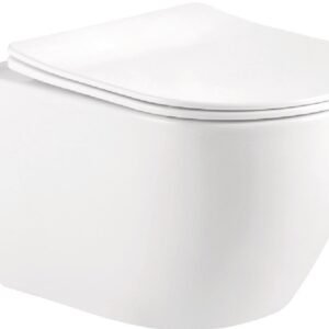 Inodoro Ópalo Baho suspendido con tapa amortiguada blanco brillante