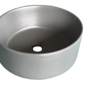 Lavabo Ópalo Baho redondo gris antracita mate