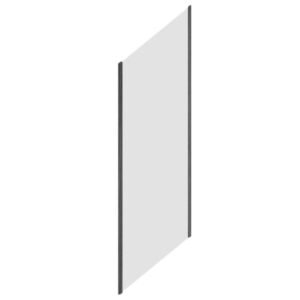 Mampara lateral Baho Orizon Gunmetal 67,5-69cm