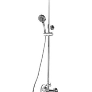 Equipo de ducha Monomando Baho Senta cromo telescopico