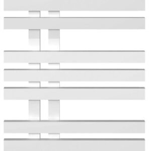 Radiador de agua Baho Mistral 120x50 blanco