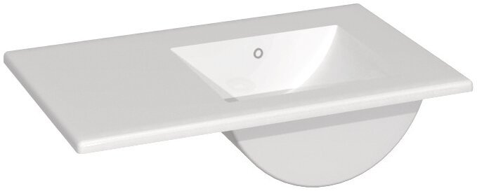 Lavabo Baho Codigo asimetrico derecha 80
