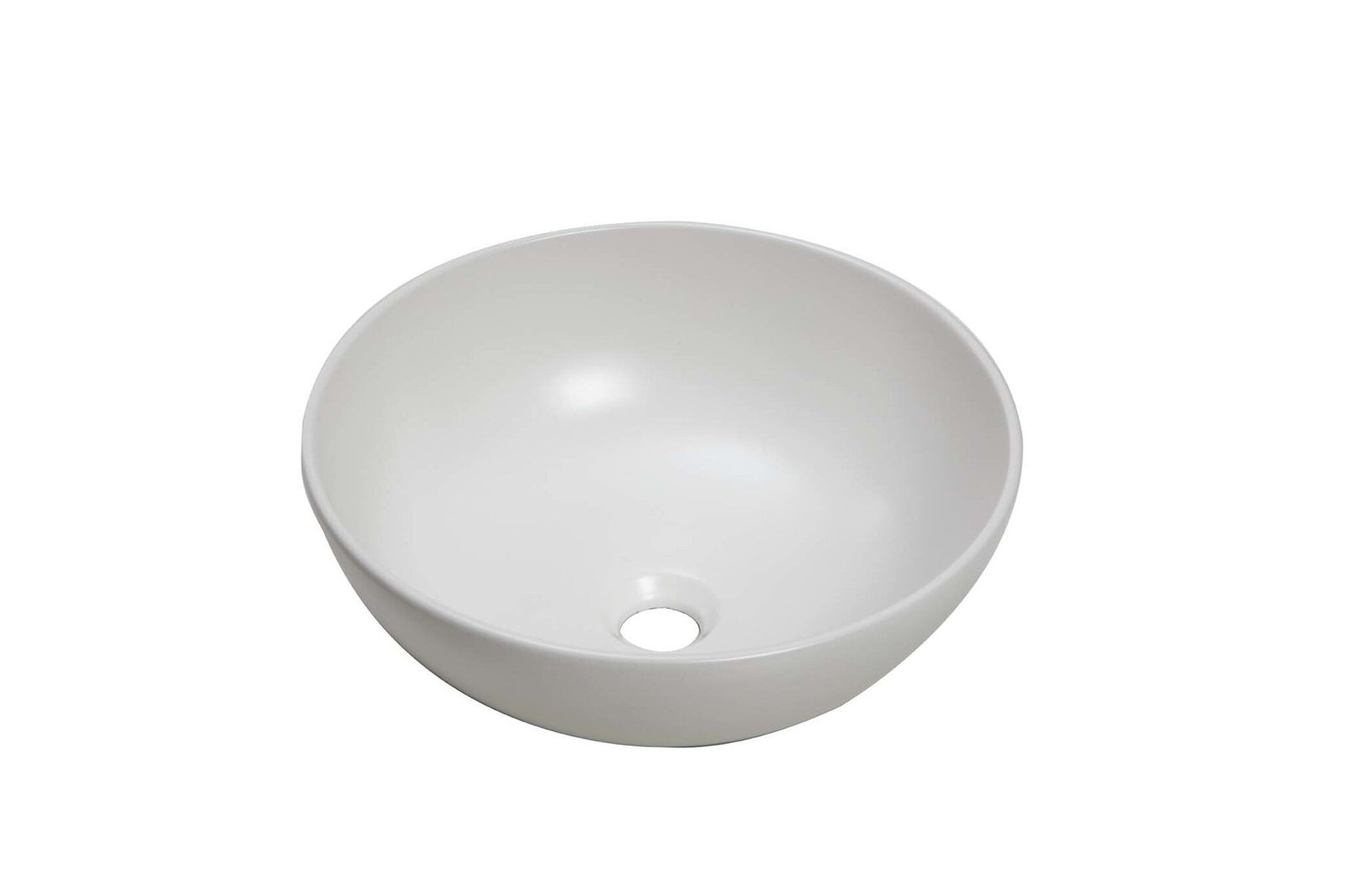 Lavabo Baho Ovo blanco mate