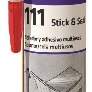 Cartucho Sikaflex 111 adhesivo y sellador marron