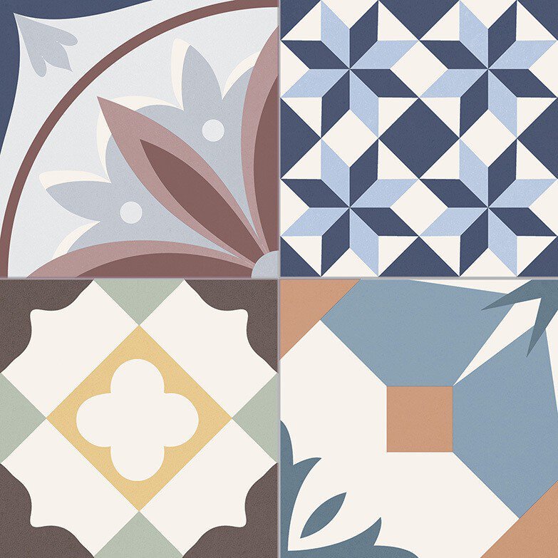 M2. Terradecor 33x33 Magic blue