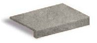 Pz. Natucer 15x30/4 vierteaguas everest piedra (cimento gris) ADZ. C3
