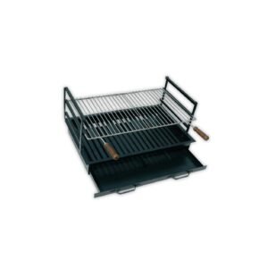 Pz. parrilla con cajon paellero 78x48 ref.507