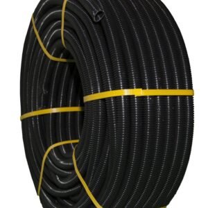 Rollo tubo corrugado Tupersa 25m negro 20mm diam.
