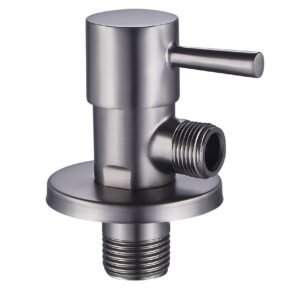 Pz. Baño llave de paso latón redonda Rondo gunmetal