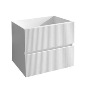 Mueble Baho Vertia Blanco mate 2C 60x45 suspendido