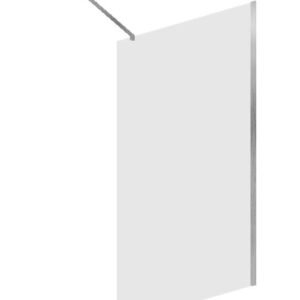 Mampara Baho Cala Cromo 120cm