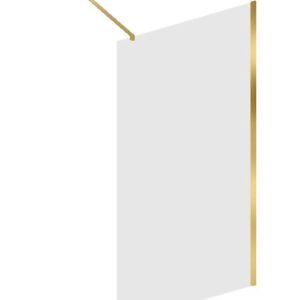 Mampara Baho Cala Oro cepillado 120cm