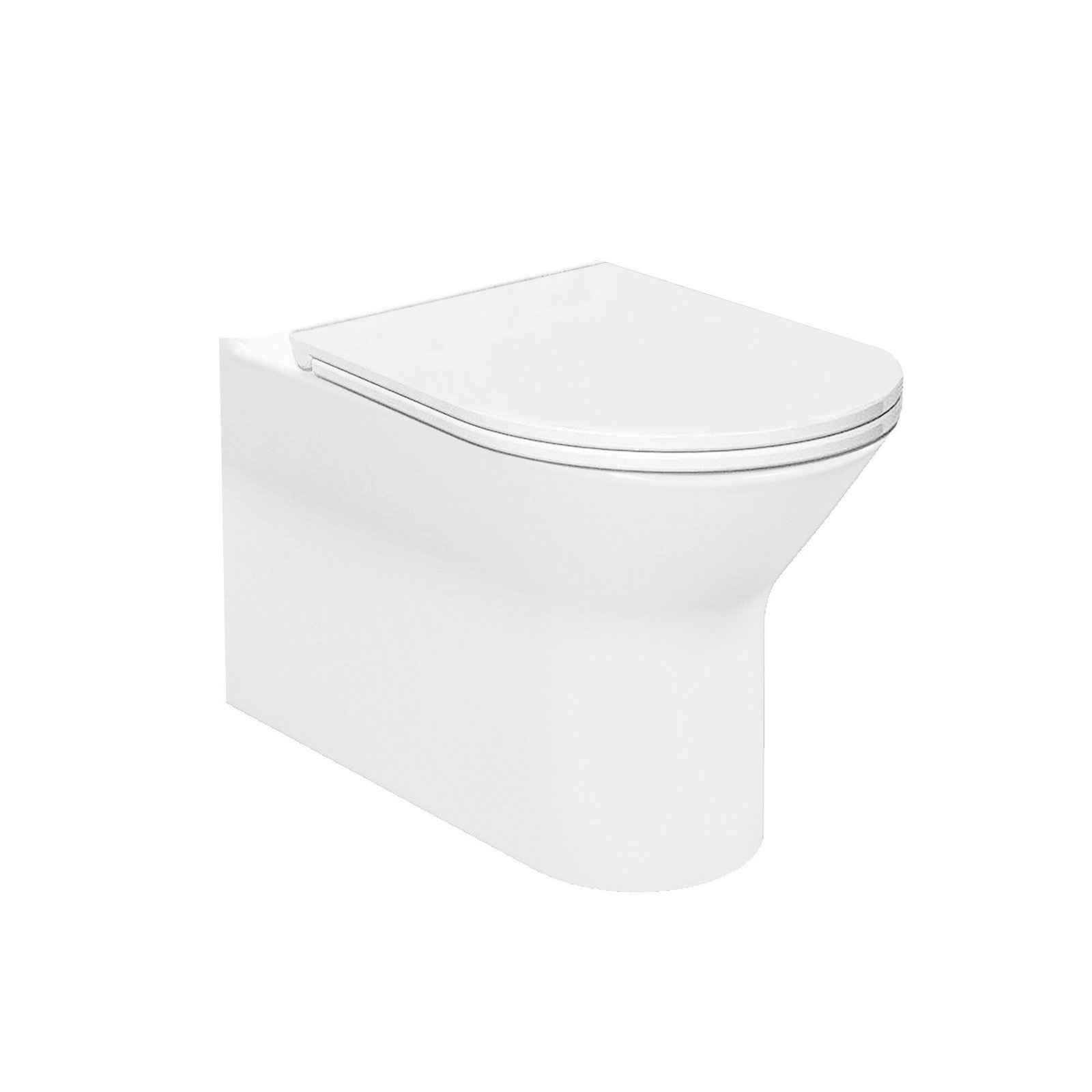 Taza Baho Solo carenado altura confort c/tapa amortiguada