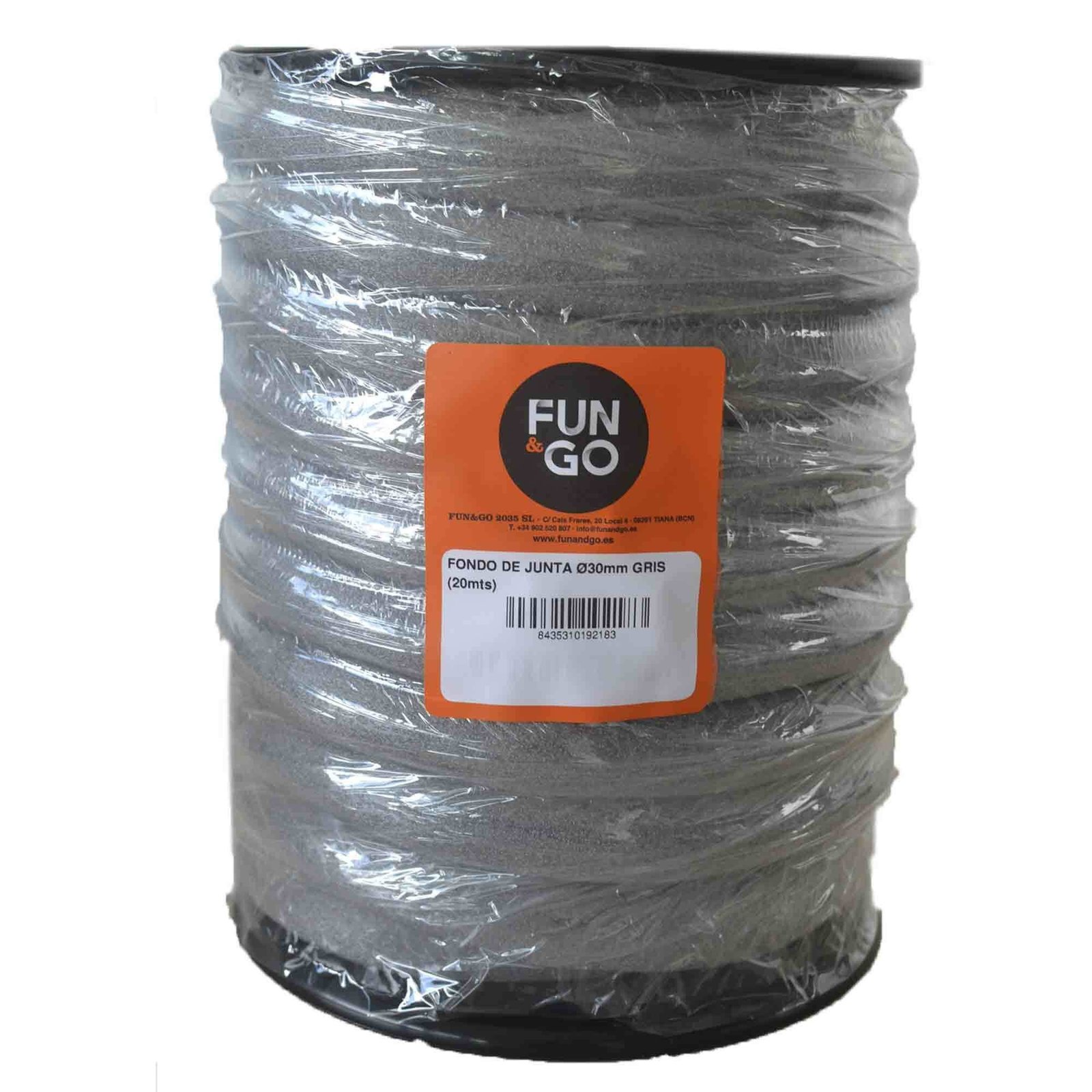 Bobina fondo de junta D.30 gris (20 metros)