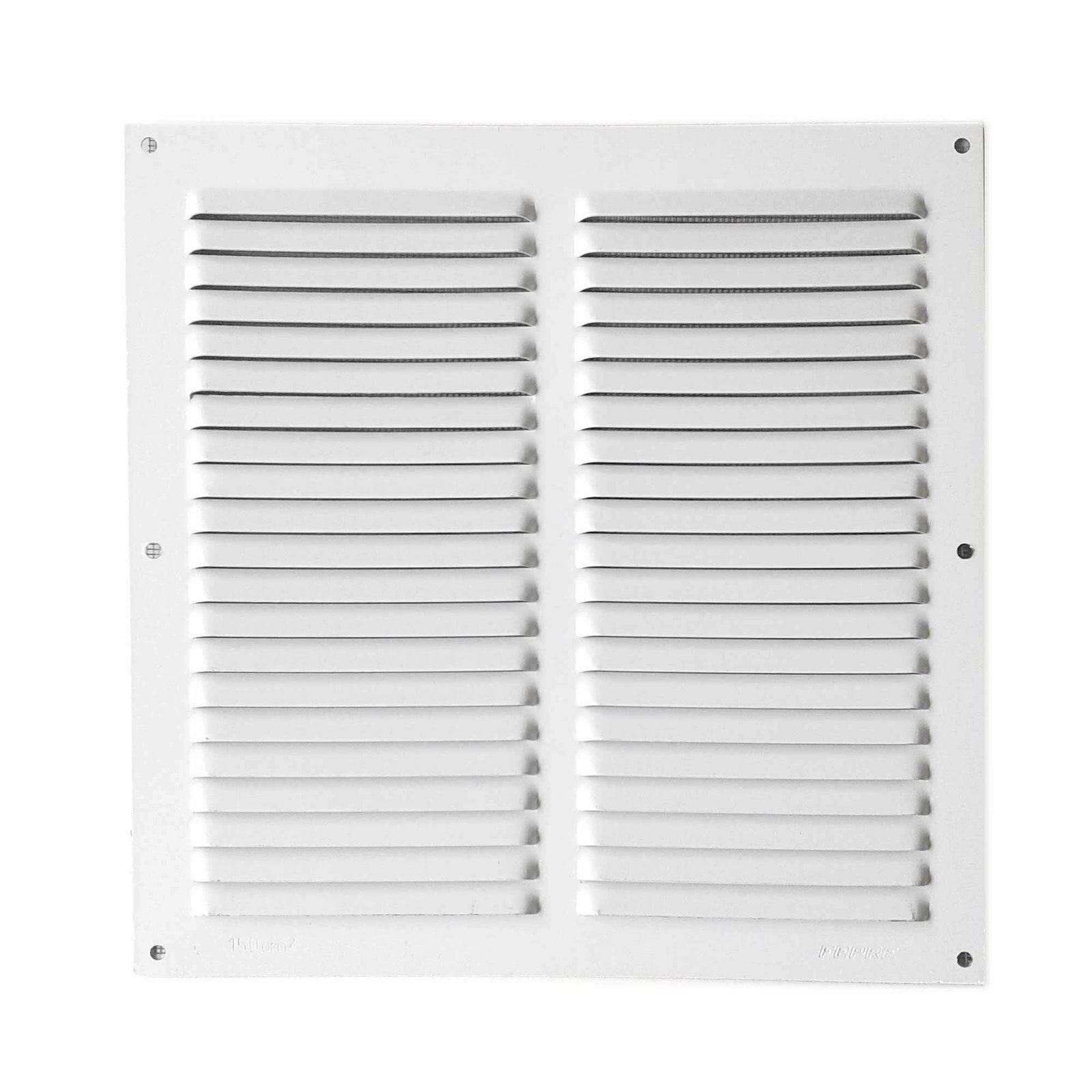 Pz. Gamma rejilla 0.6 blanca 25x25